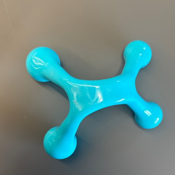 Bright Blue Handheld Massager - Picture 2 of 4